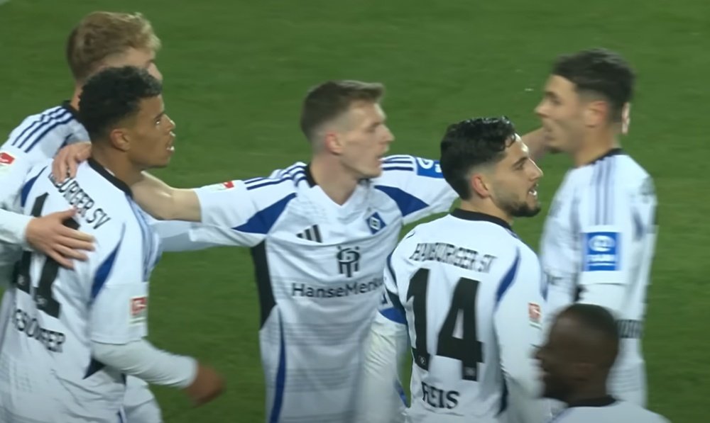 El Hamburgo tiene en su mano el poder volver a la Bundesliga. Captura/HSV