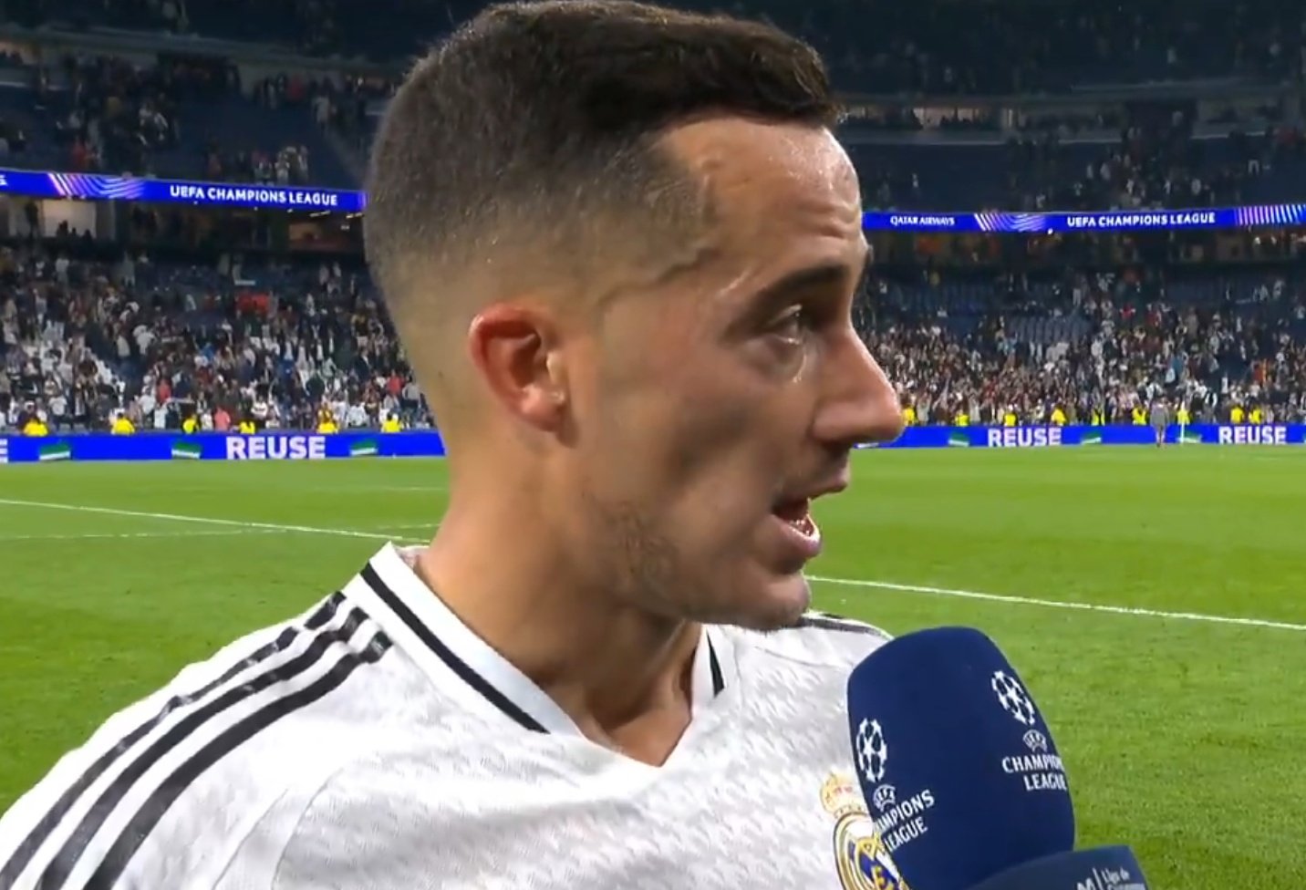 Vazquez vows Real Madrid will overcome their crisis together. Screenshot/MovistarFutbol