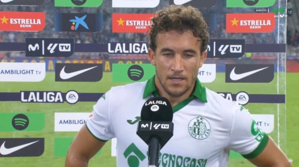 Luis Milla lamentó el desacierto de su equipo. Captura/MovistarLaLiga