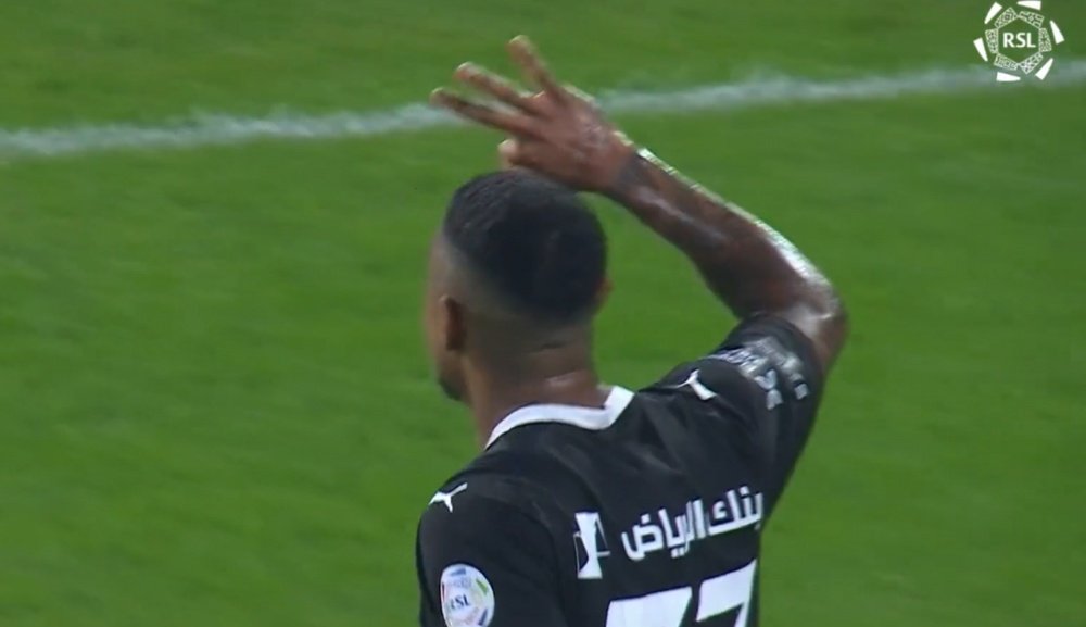 El Al Hilal apaliza al último con 9 goles. Captura/RSL