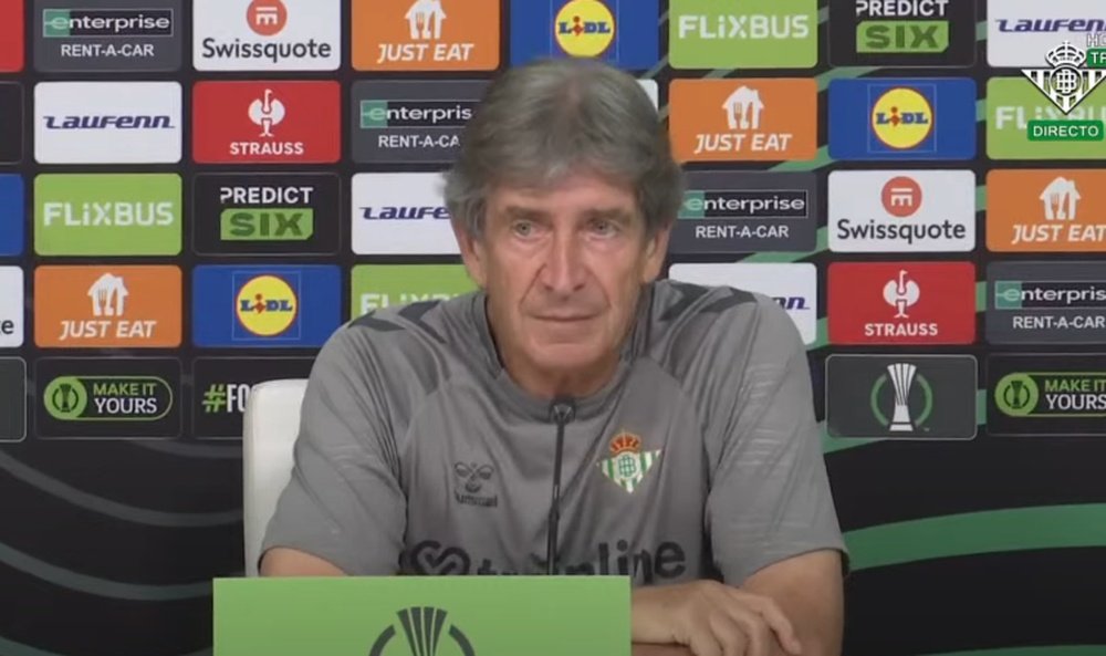 Pellegrini no siente que el Chelsea sea el favorito. RTVBetis