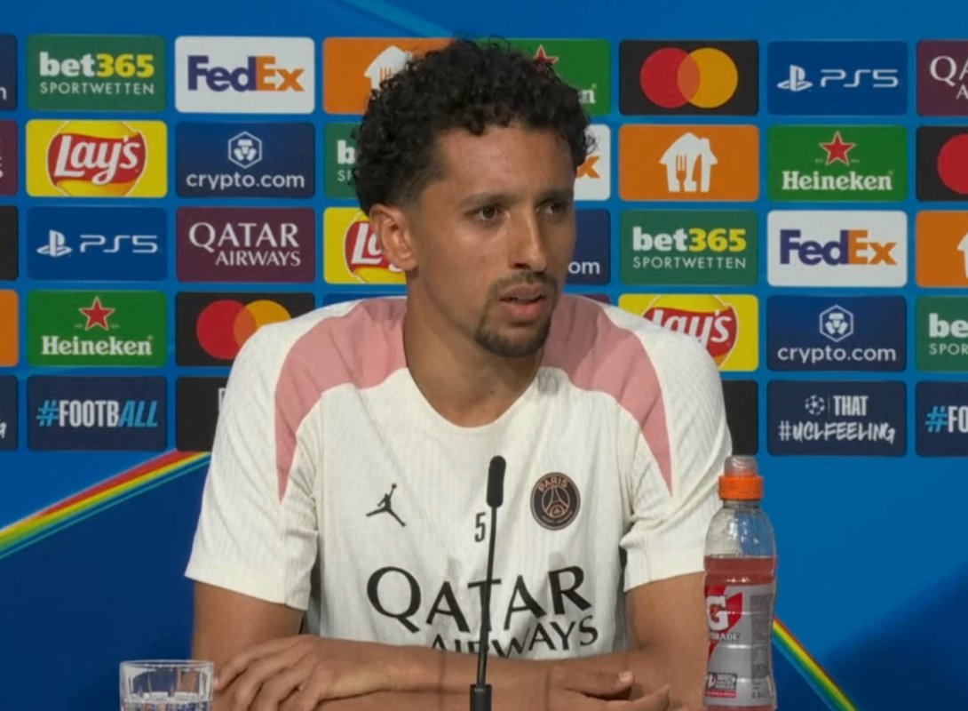 Para Marquinhos, Luis Enrique ha sido clave para llegar a la final. Captura/UEFA