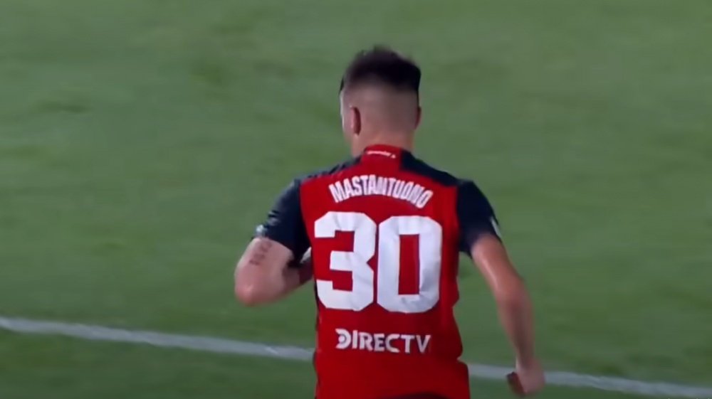 Mastantuono enamora a todos, pero no a Demichelis. Captura/ESPN