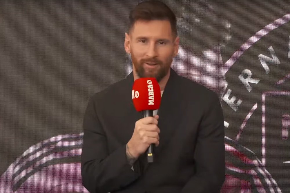 Messi was awarded most sucessful player in the history of football. SCREENSHOT/MarcaTV
