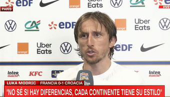 Modric habló sobre Argentina y Messi. Captura/ESPN