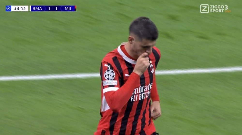 Morata segna il gol dell'ex. ZiggoSport