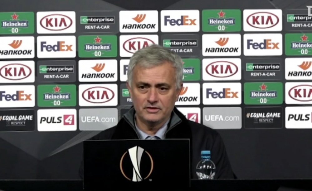 Mourinho habló del partido de Bale. Captura/Dugout