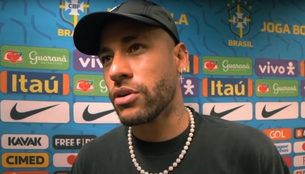 Neymar elogió a Vinicius. Captura/CBF