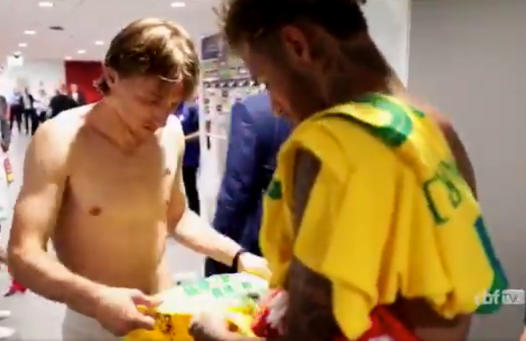 Modric, à Neymar : 