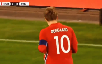 Norway beat Slovakia 2-0. Screenshot/BeMad
