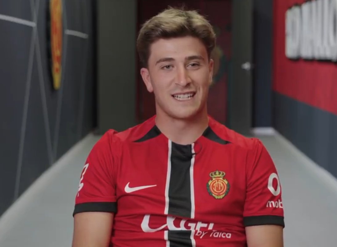 Pablo Torre, sobre su llegada al Mallorca. Captura/RCD_Mallorca