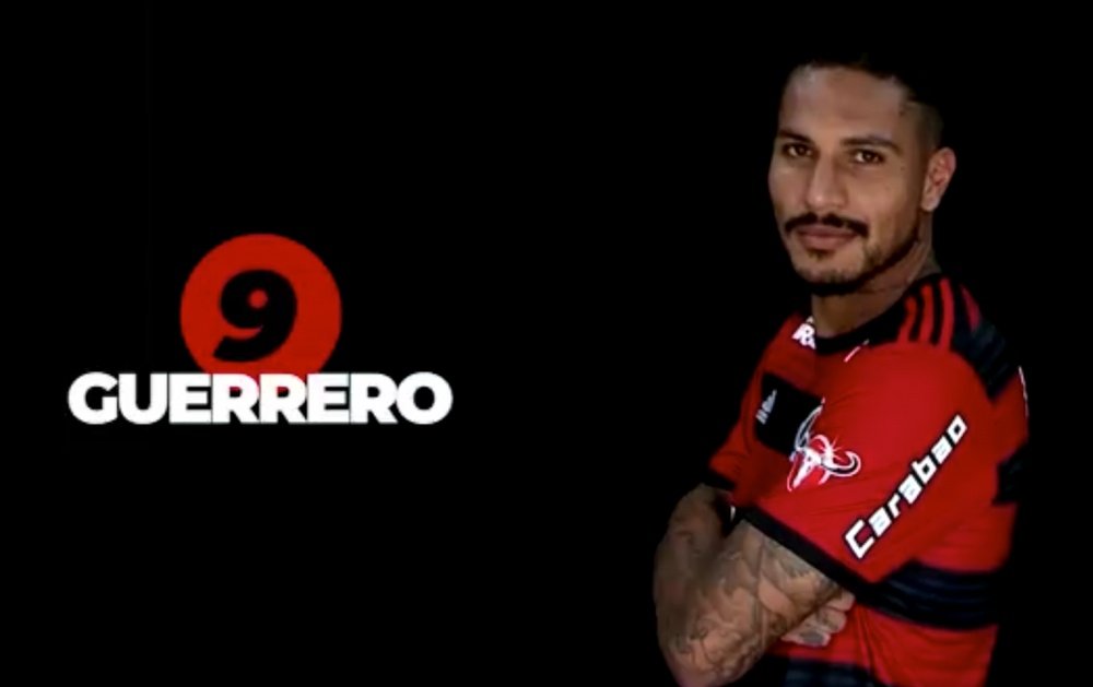 Guerrero, titular contra Sao Paulo. Flamengo
