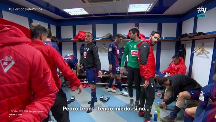 El miedo de Pedro León en el Bernabéu
