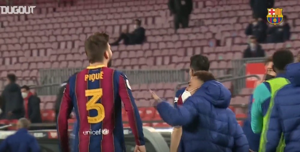 VÍDEO: así se vivió desde dentro el pase del Barça a la final. Dugout