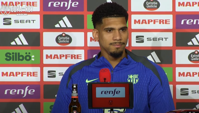 Araujo sogna il triplete: "Sappiamo di cosa siamo capaci"