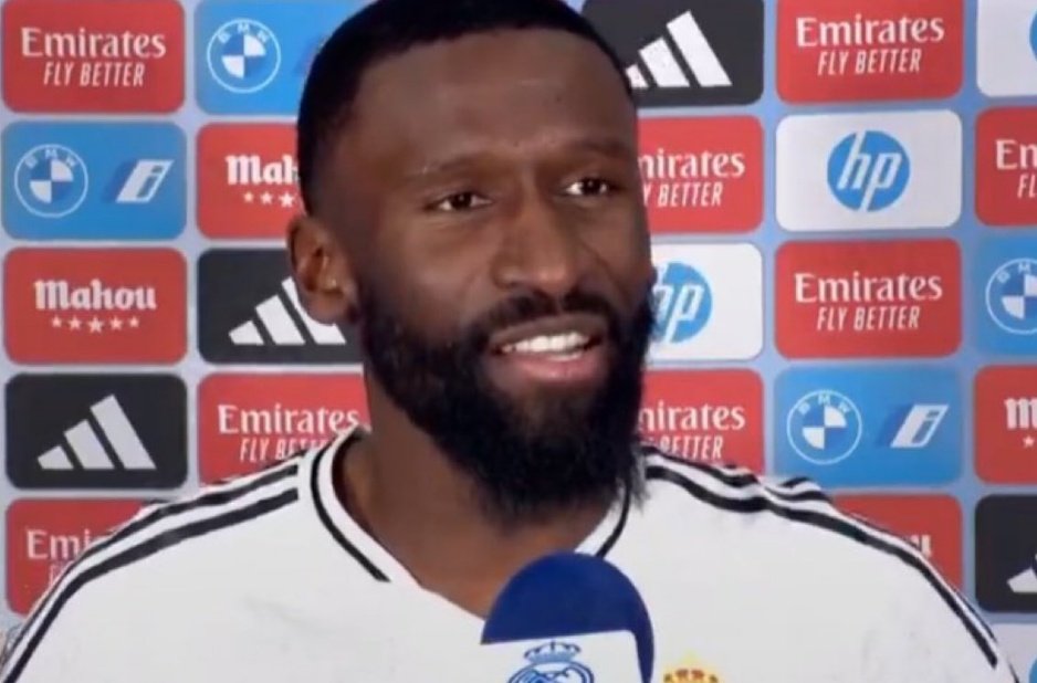 Rüdiger, convaincu qu'ils gagneront la finale de la Coupe. Capture/RMTV