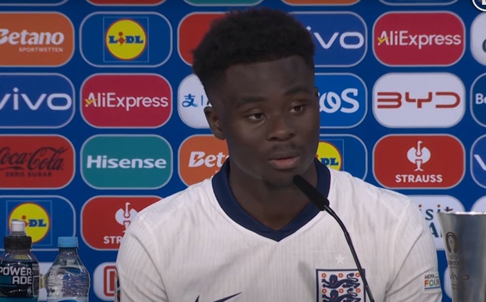 Saka sogna l'Europeo. UEFA