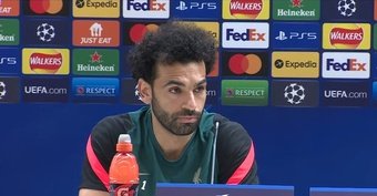 Salah analisa a temporada do Liverpool e a chegada à final da Champions.AFP