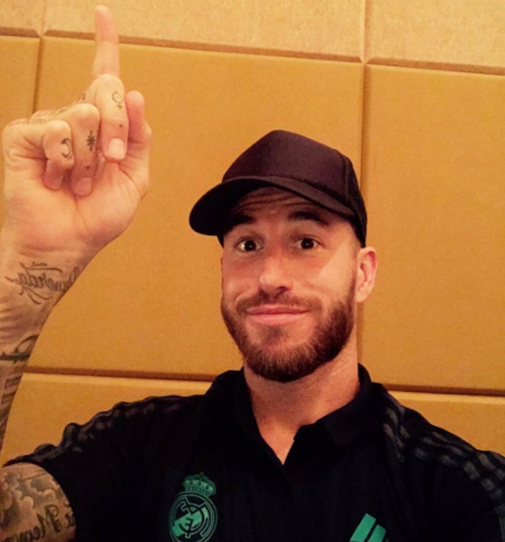 El central del Madrid decidió remodelar su Instagram. SergioRamos