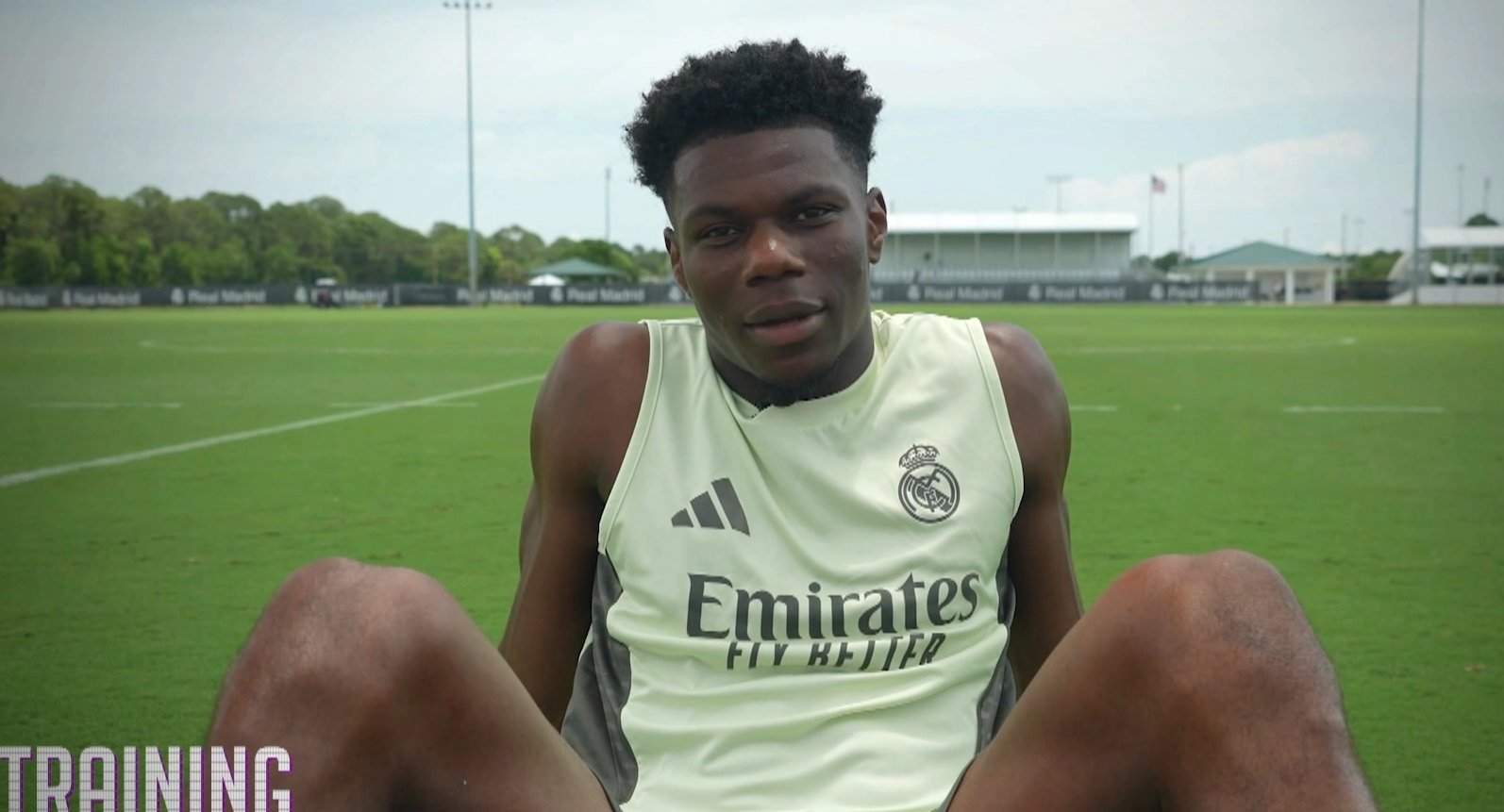 Tchouaméni spoke about the ideas that Xabi Alonso is conveying. Capture/RMPlay