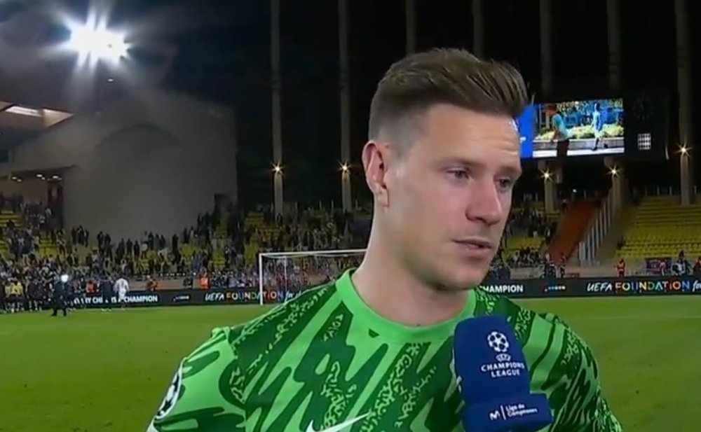 Marc-Andre ter Stegen conceded twice against Monaco. Screenshot/Movistar
