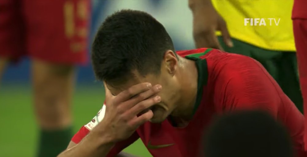 Portugal, eliminada. Captura/FIFATV
