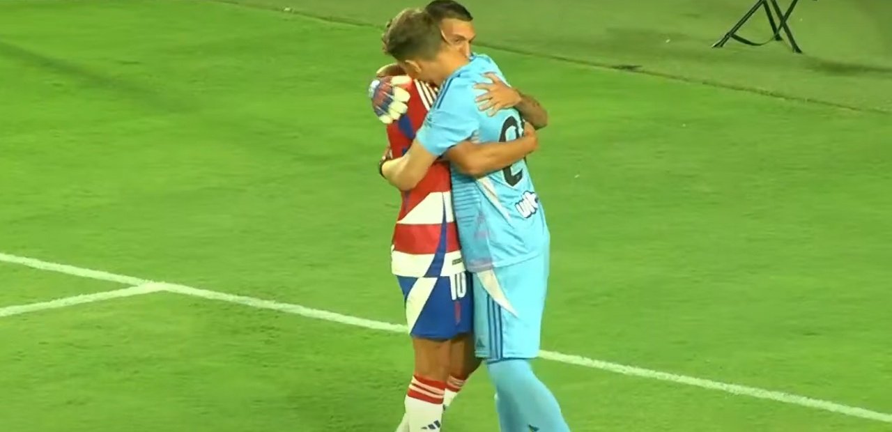 Victoria del Granada en los penaltis. Captura/GranadaCF
