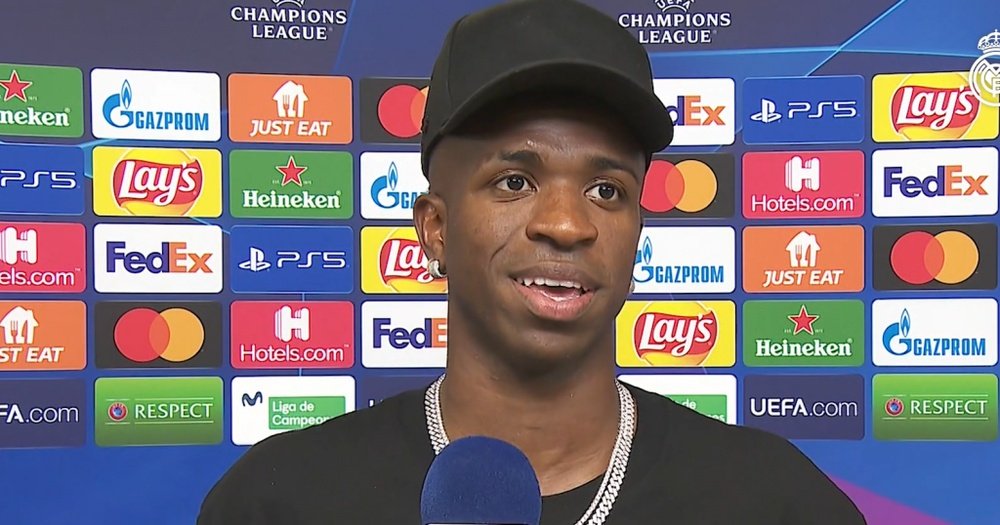 Vinicius quiere ayudar a Benzema. Dugout