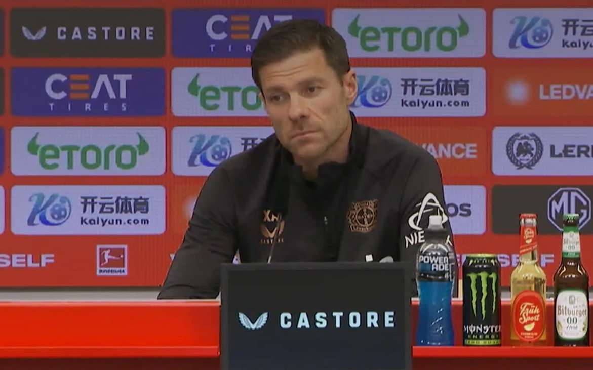 Mismo discurso para Xabi Alonso. Captura/BayerLeverkusen