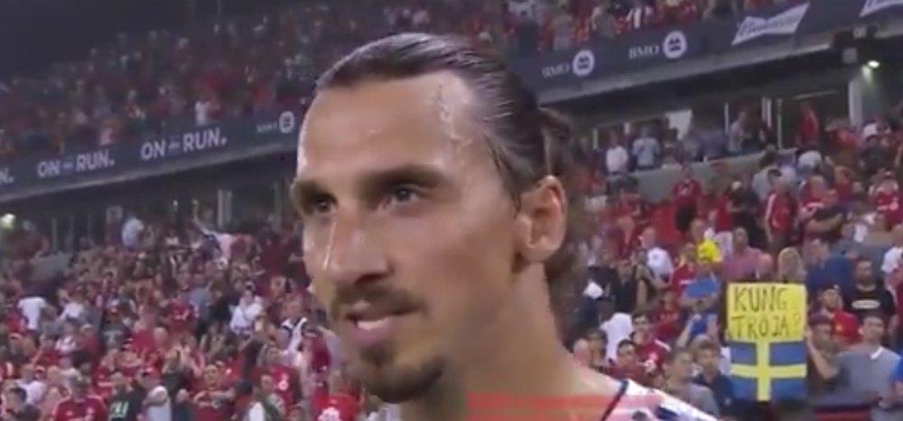 L'égo de Zlatan a encore explosé. Capture/ESPN