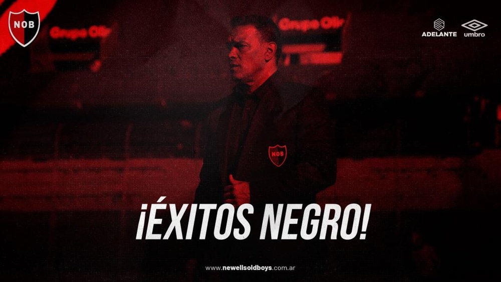 Newell's despide a Gamboa; Berizzo, posible sustituto. Twitter/Newells
