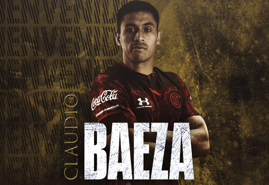 Claudio Baeza, nuevo jugador de Toluca