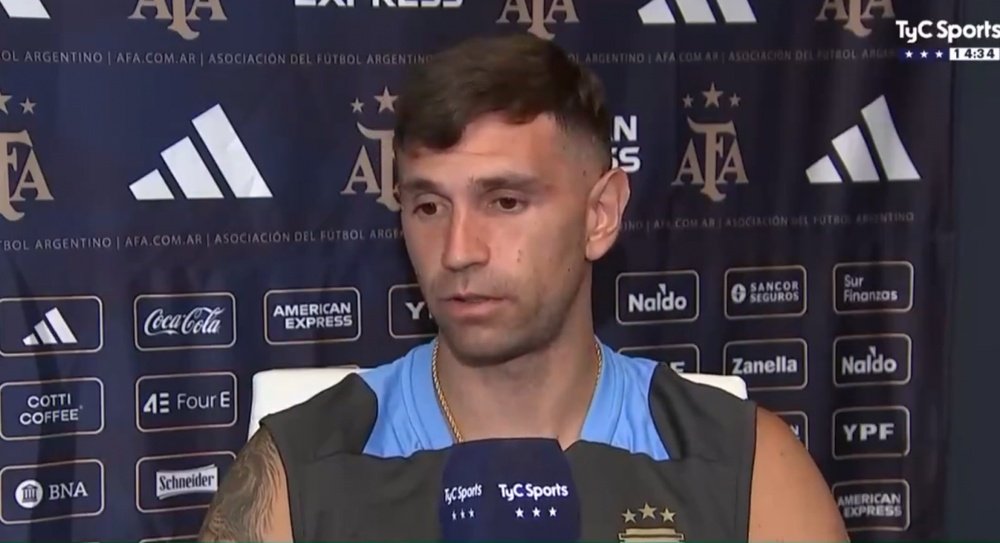 Martinez beleives that the World Cup is more difficult than the Euro. Screenshot/TyCSports