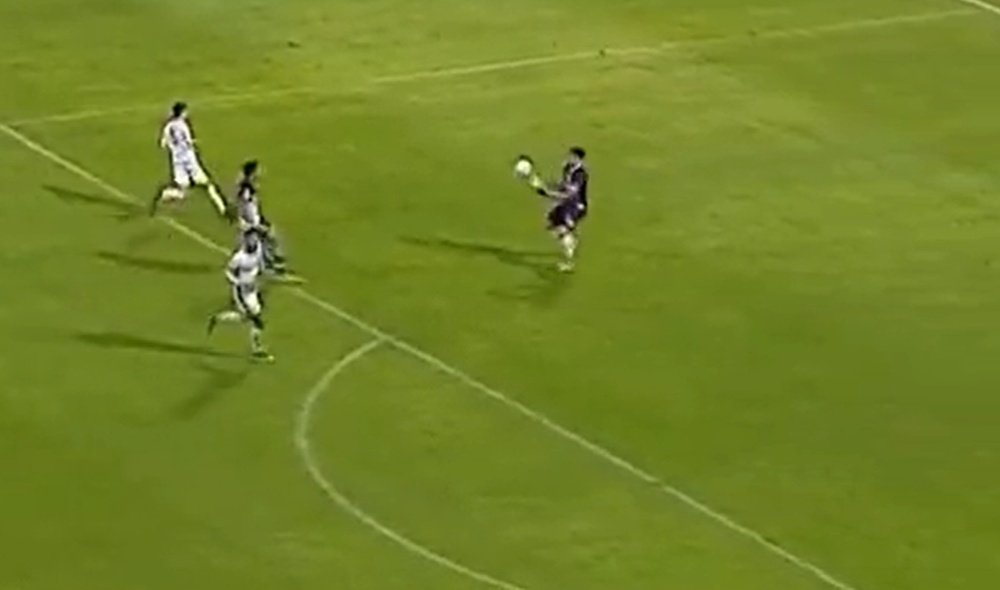 Miño cometió un error. Captura/TyCSports