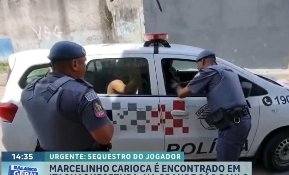 Marcelinho Carioca relata seu sequestro. Captura/RecordTV