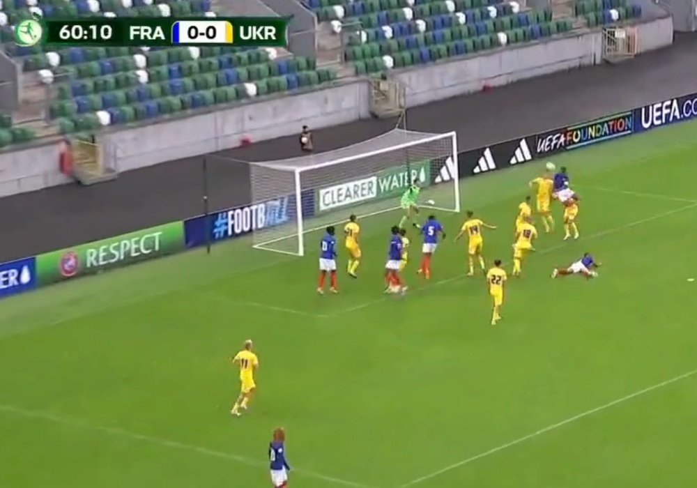 España y Francia se citan en la final del Europeo Sub 19. Captura/UEFA