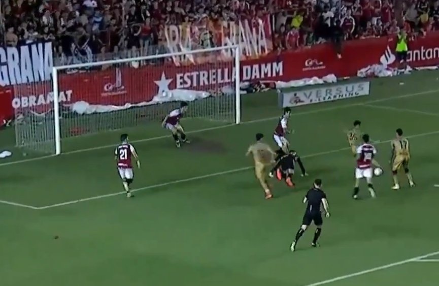 La Real Sociedad B dio un paso de gigante al ascenso en Tarragona. Captura/PrimeraRFEF