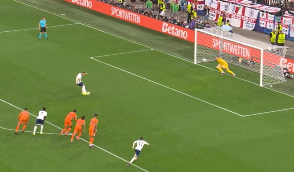 Kane, planchazo de Dumfries y gol de penalti para calmar a Inglaterra