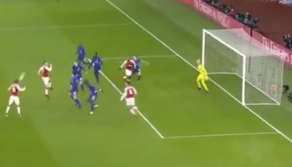 Monreal's header was deflected into his own net by Antonio Rudiger. SkySports