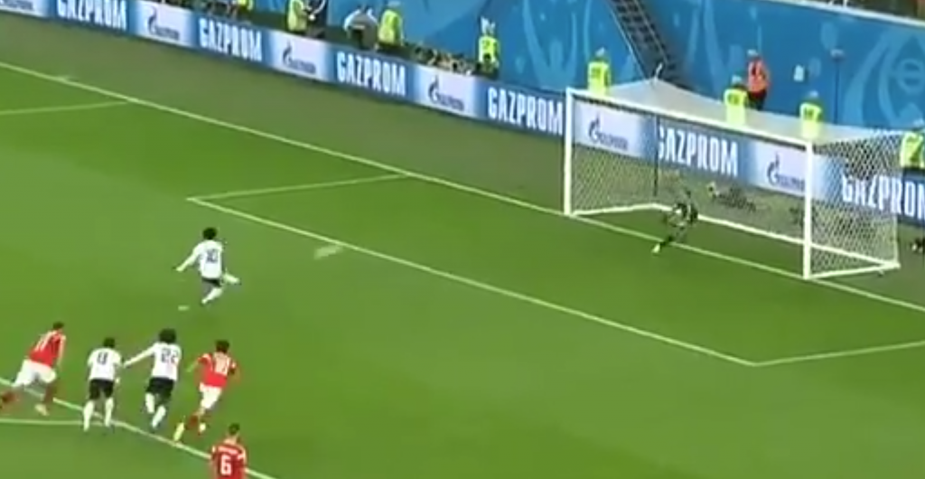 Salah marked his return with a goal