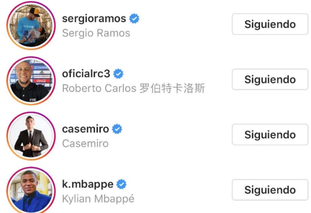 El padre de Neymar empezó a seguir en Instagram a Ramos. MadridSports
