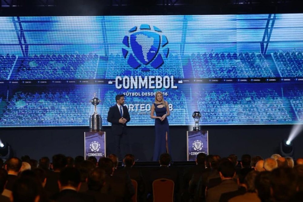 Sorteo de octavos de Libertadores y dieciseisavos de final de la Sudamericana. CONMEBOL