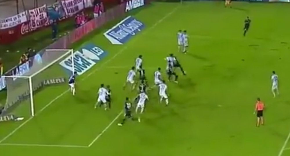 Álvarez marcó un auténtico golazo ante Tucumán. Youtube