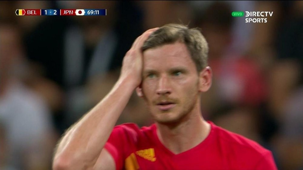 Bélgica empató en cinco minutos. Captura/DirecTVSports