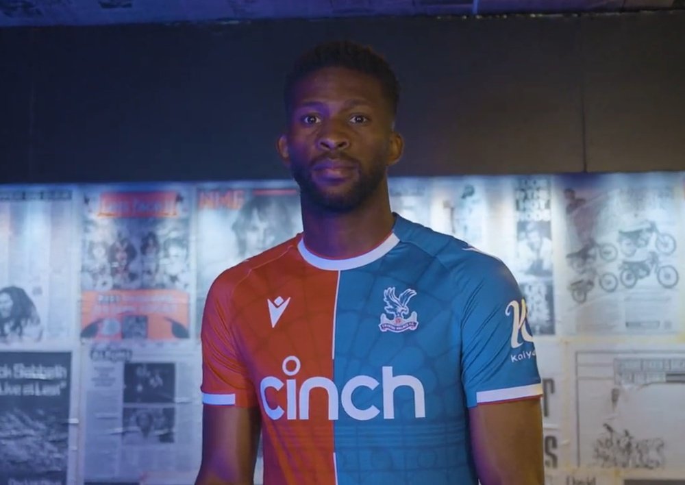 Jefferson Lerma will play for Crystal Palace until 2026. Screenshot/CPFC
