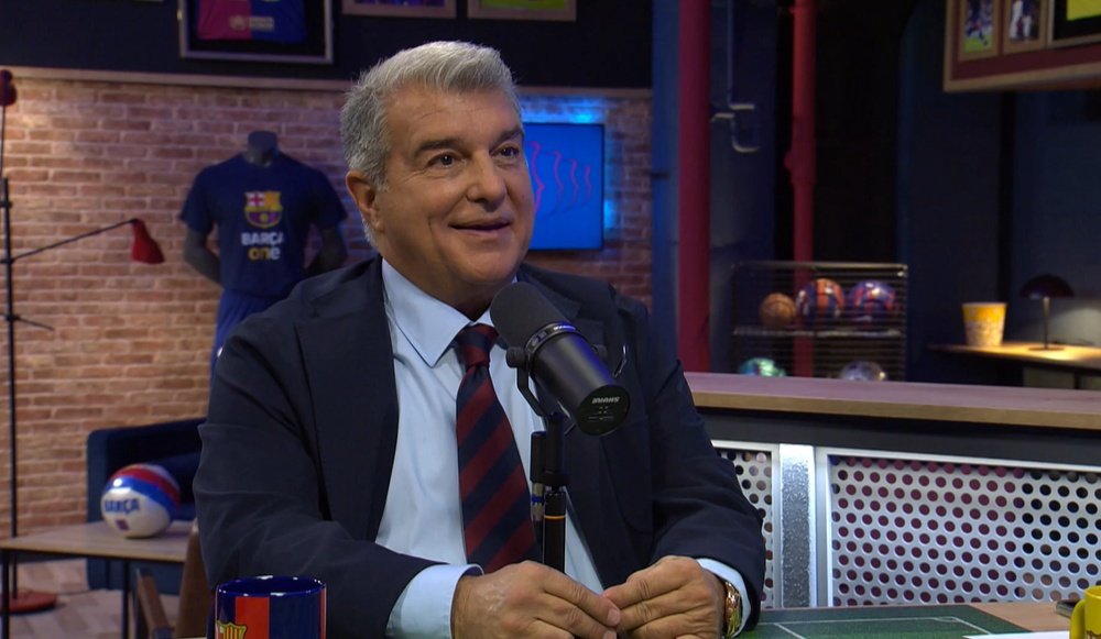 Joan Laporta confesó la oferta astronómica que el PSG realizó por Lamine Yamal. Captura/BarcaOneFCB