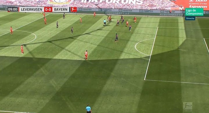 Bayern começa perdendo por milímetros