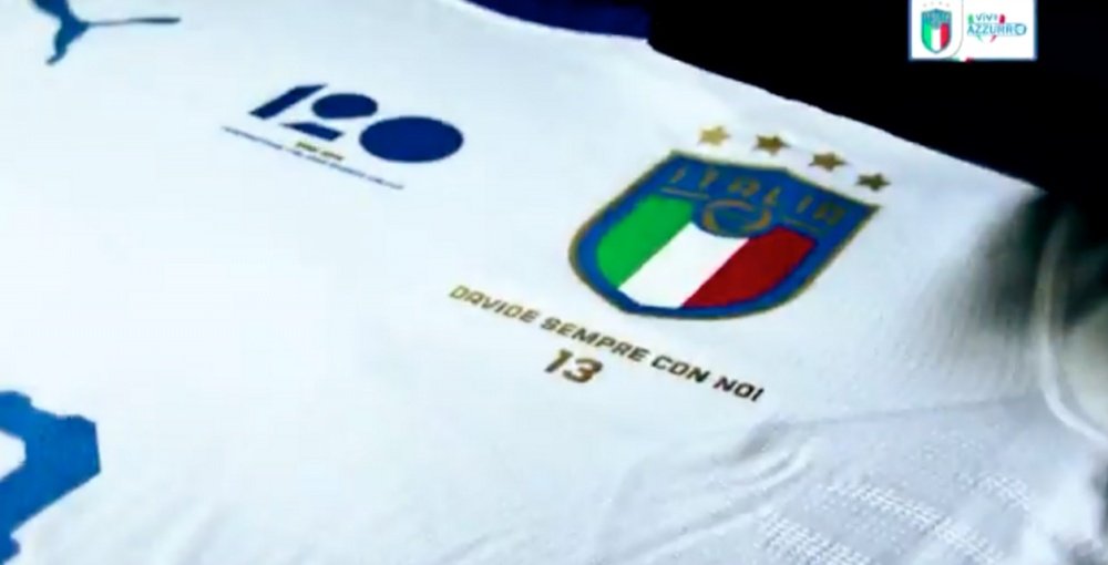 Italy will remember their former star when they face Argentina on Friday. Twitter/NazionaleItaliana