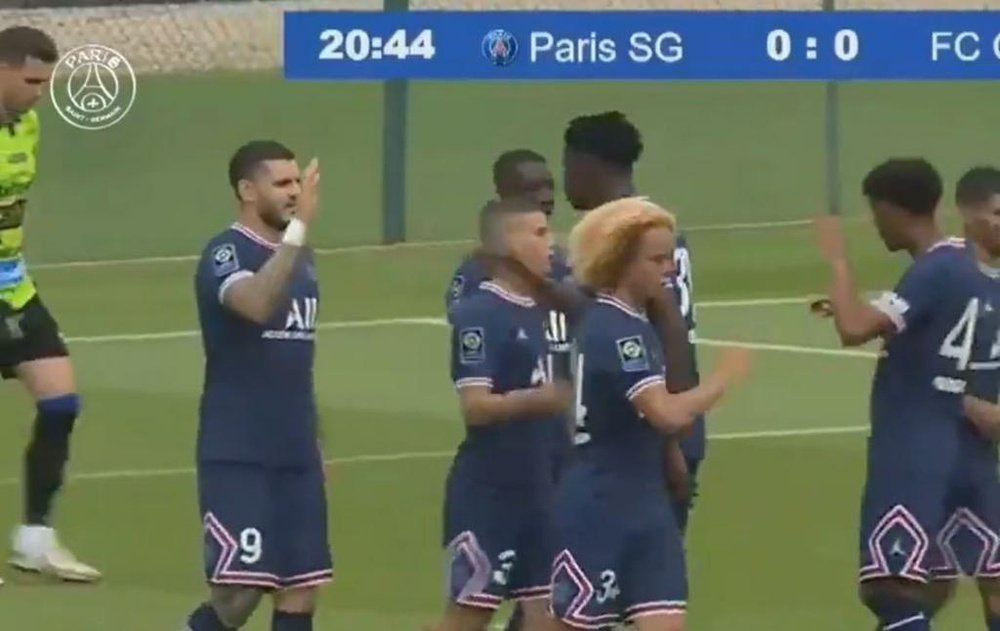 PSG were held to a draw by Chambly. Twitter/ParisSaint-Germain