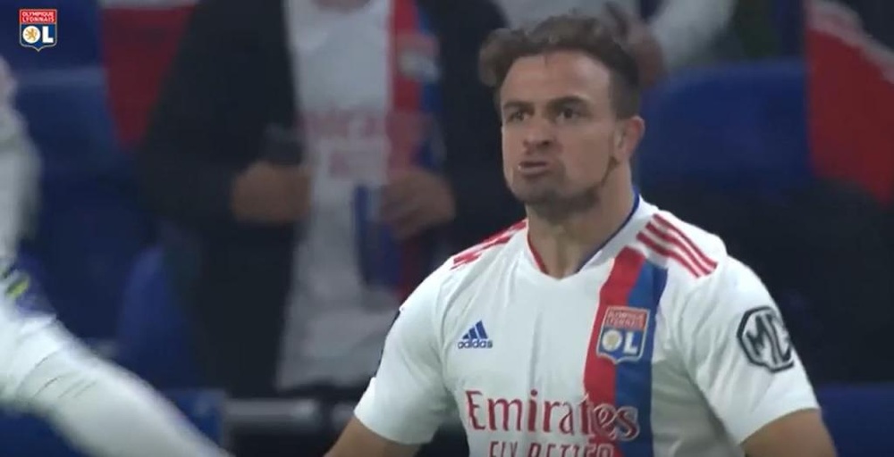Shaqiri aterrizó en el Lyon este verano. DUGOUT